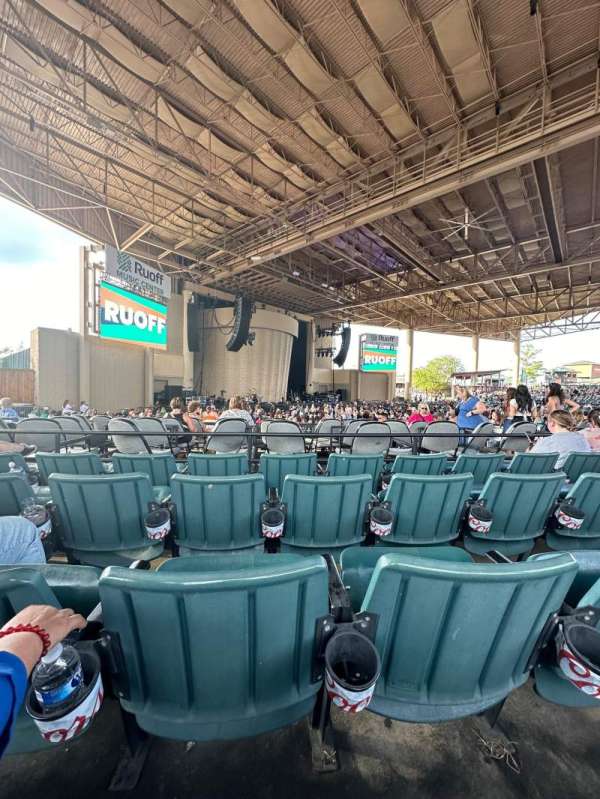 Ruoff Music Center, section: D, row: H, seat: 8