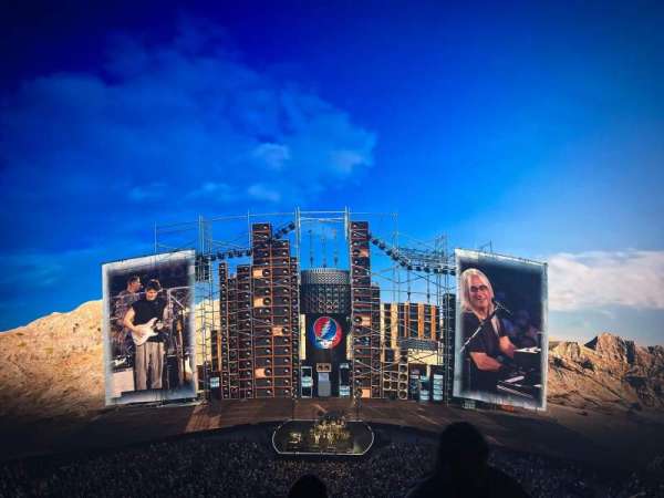 The Sphere, Vegas, section: 406, row: 5, seat: 26