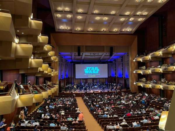 Benaroya Hall, section: Founders Tier L, row: 1, seat: 3