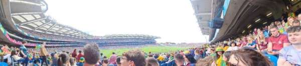 Croke Park , section: 309, row: GG, seat: 11