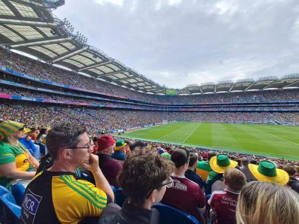 Croke Park, section: 309, row: GG, seat: 11