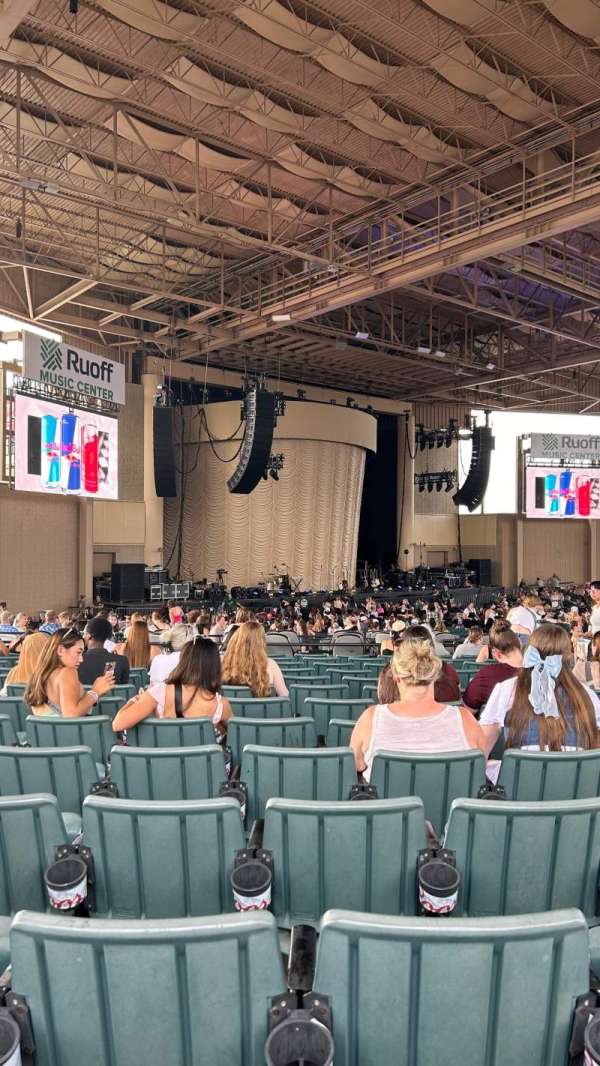 Ruoff Music Center, section: D, row: S, seat: 9