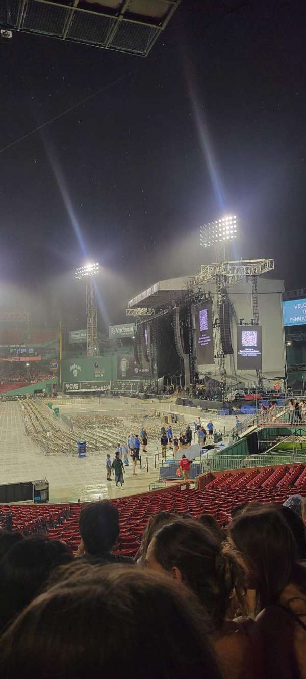 Fenway Park, section: Right Field Box 90, row: WW, seat: 17