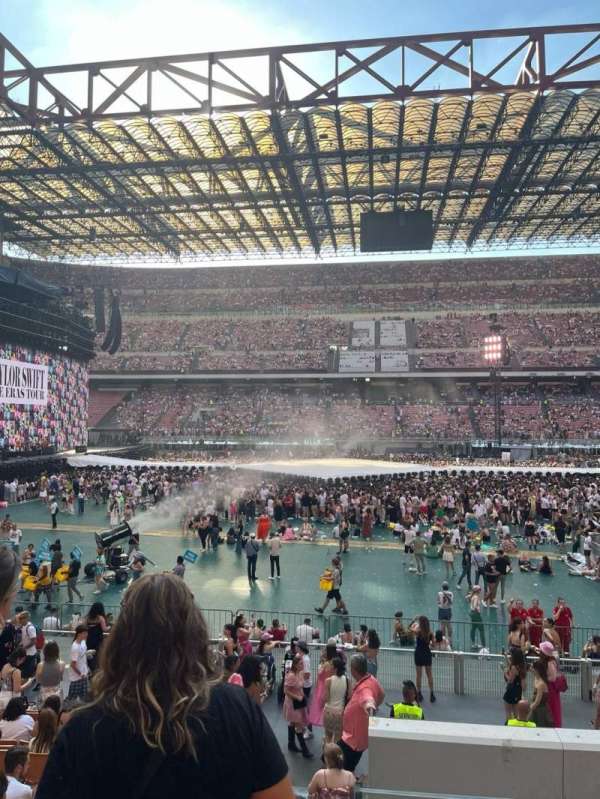 San Siro, section: X, row: 12, seat: 18