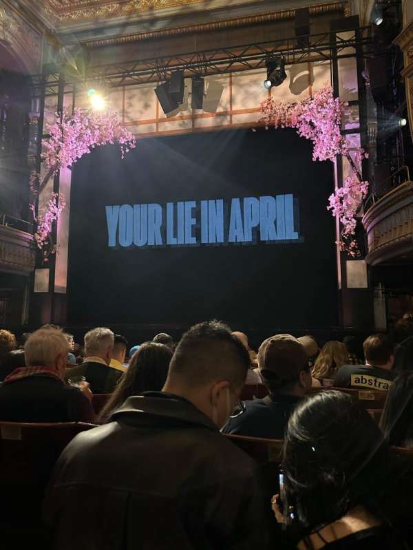 Harold Pinter Theatre, section: Stalls, row: K, seat: 6