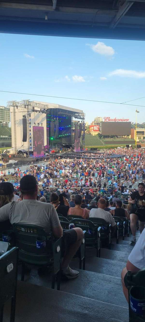 Wrigley Field, section: 205, row: 16, seat: 1