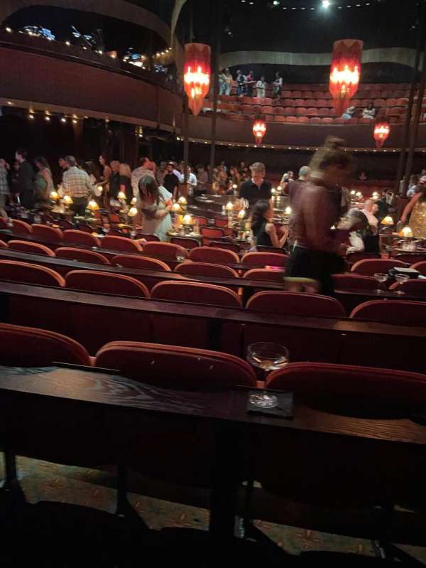 August Wilson Theatre, section: Kit Kat Klub Orchestra 1, row: J, seat: 110