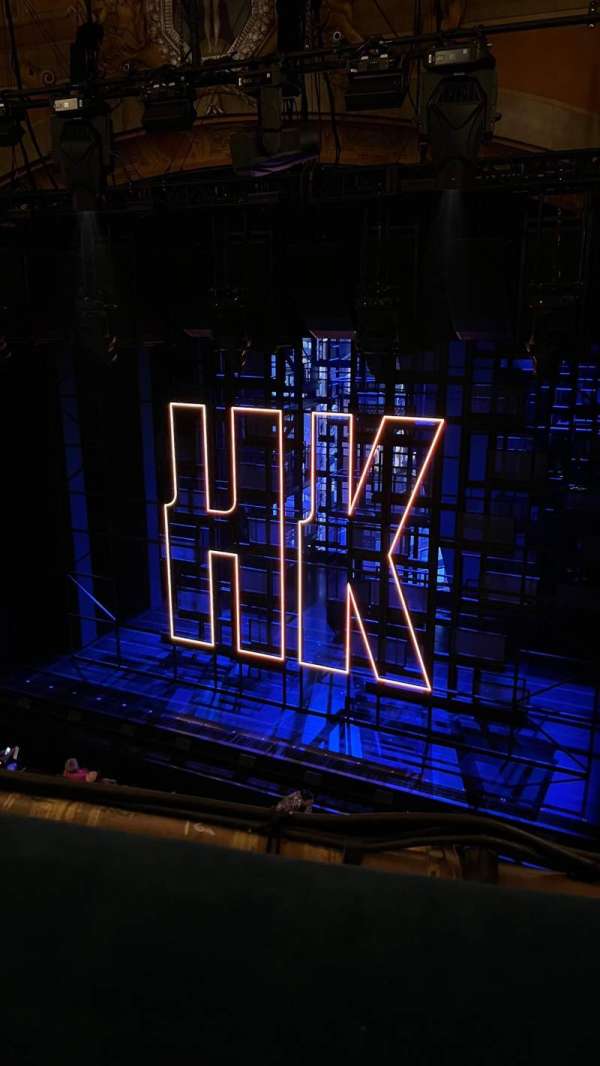 Shubert Theatre, section: Balcony R, row: A, seat: 8