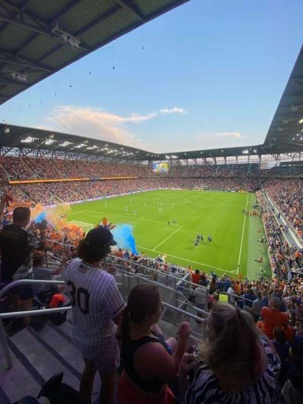 TQL Stadium, section: 105, row: 23, seat: 19
