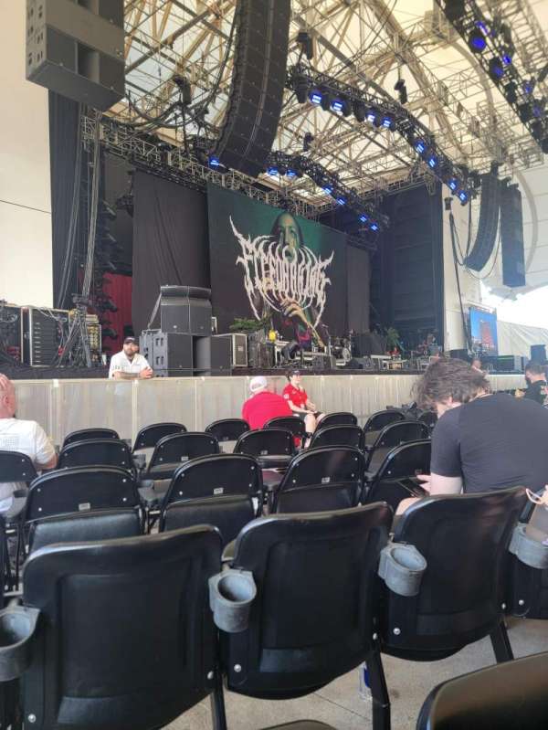 Leader Bank Pavilion, section: 3, row: J, seat: 11