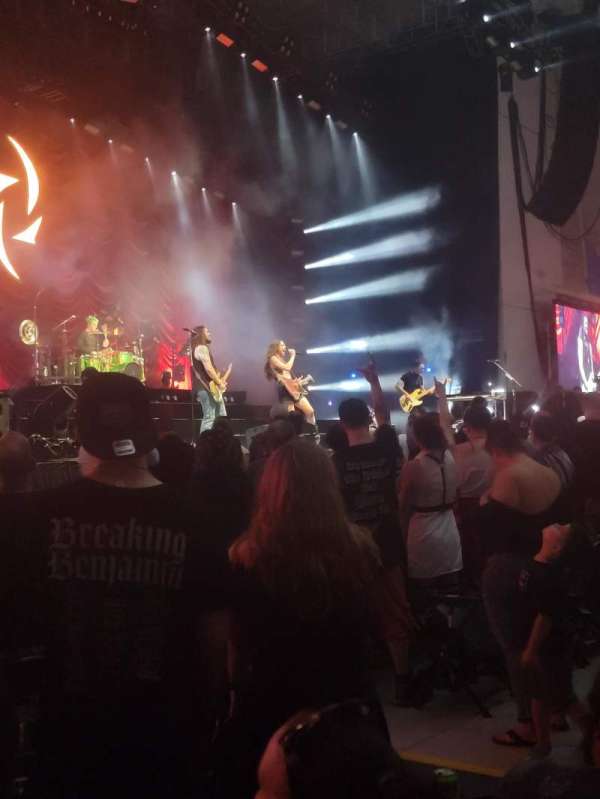 Leader Bank Pavilion, section: 3, row: J, seat: 8