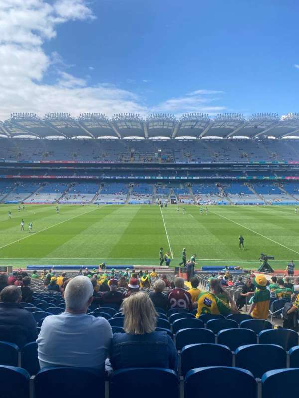 Croke Park, section: 306, row: GG, seat: 18
