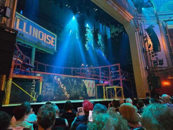 St. James Theatre, section: Orchestra L, row: E, seat: 9