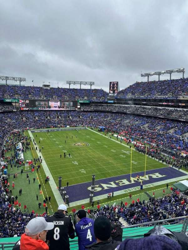 M&T Bank Stadium, section: 516, row: 5, seat: 4