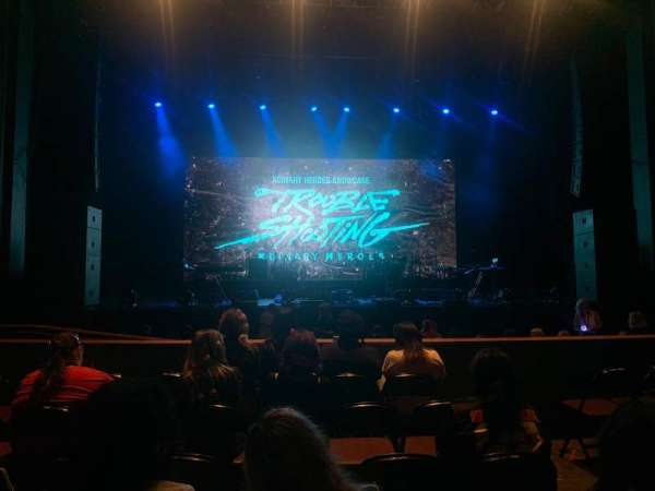 The Wiltern, section: Floor 2C, row: F, seat: 207
