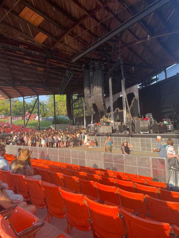 Alpine Valley Music Theatre, section: 203, row: U, seat: 100