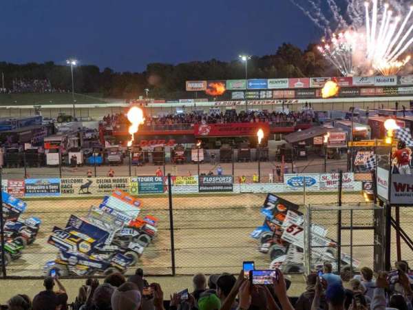 Eldora Speedway, section: C, row: 8, seat: 9