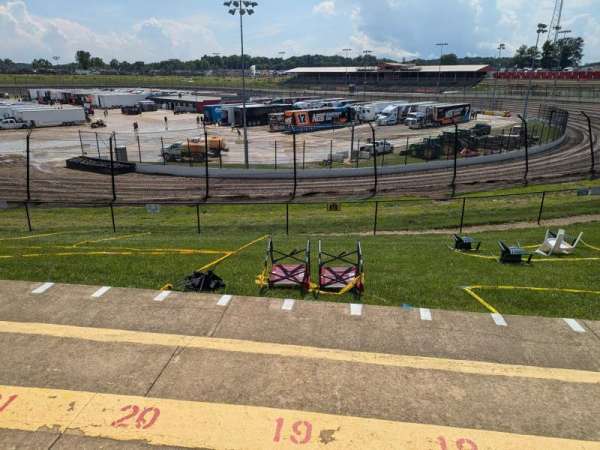 Eldora Speedway, section: NTD, row: 1, seat: 19