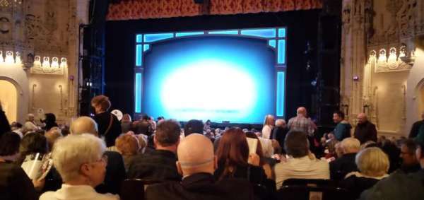 Orpheum Theatre, San Francisco, section: Orchestra RC, row: Y, seat: 124