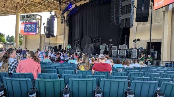 Ruoff Music Center, section: C, row: AA, seat: 23
