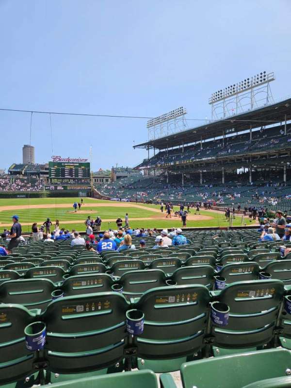 Wrigley Field, section: 112, row: 10, seat: 11