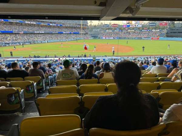 Dodger Stadium, section: 22FD, row: X, seat: 1