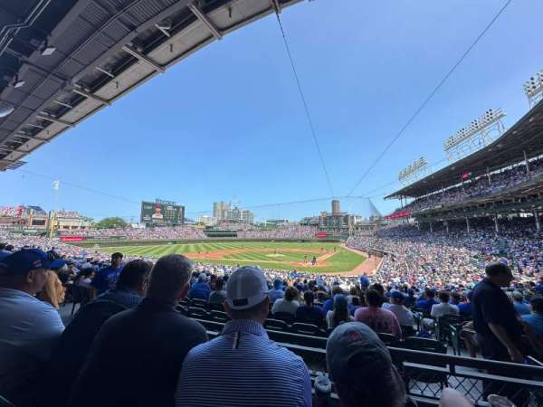 Wrigley Field, section: 215, row: 2, seat: 5