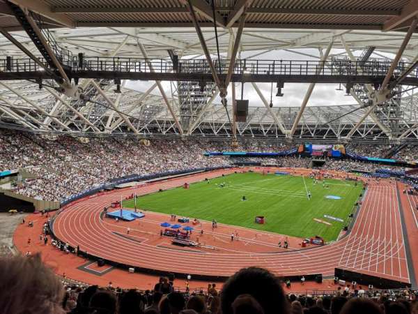 London Stadium, section: 253, row: 65, seat: 769