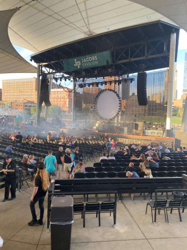 Jacobs Pavilion, section: 6, row: F, seat: 602