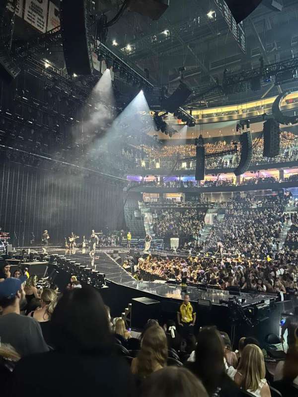 Xfinity Mobile Arena, section: 124, row: 8, seat: 12
