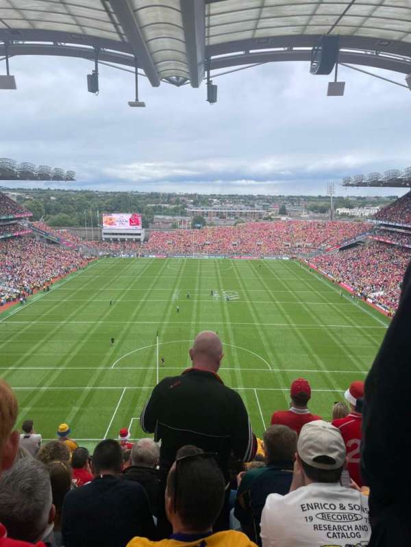 Croke Park, section: 718, row: Q, seat: 30