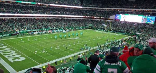 Lincoln Financial Field, section: C35, row: 6, seat: 6