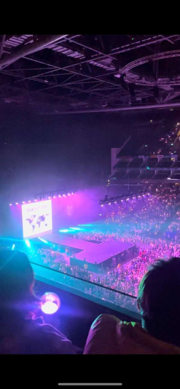 The O2, London, section: 405, row: 8