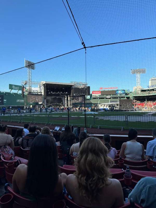 Fenway Park, section: Field Box 50, row: C, seat: 2