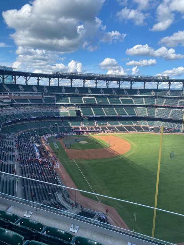 Truist Park, section: 410, row: 4, seat: 21