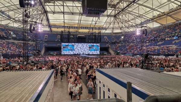 Veltins-Arena, section: N5, row: 2, seat: 2