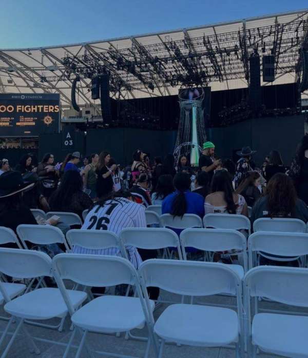 BMO Stadium, section: Floor B2, row: 6, seat: 7