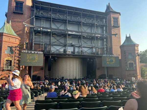 Starlight Theatre, section: plaza 3, row: S, seat: 15