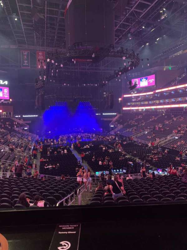 State Farm Arena, section: 114, row: U, seat: 15