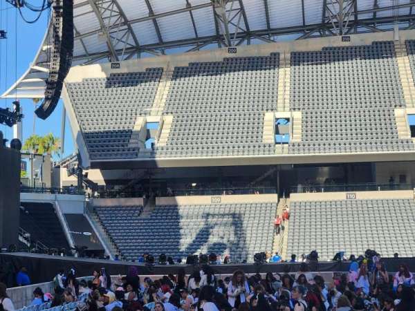 BMO Stadium, section: 134, row: A, seat: 8
