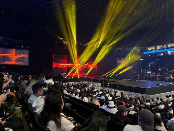 Oakland Arena, section: 114, row: 5, seat: 1