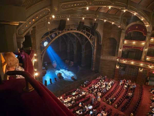 Lyric Theatre, section: Balcony Box H, seat: 2