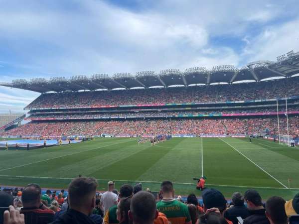 Croke Park, section: 328, row: V, seat: 10