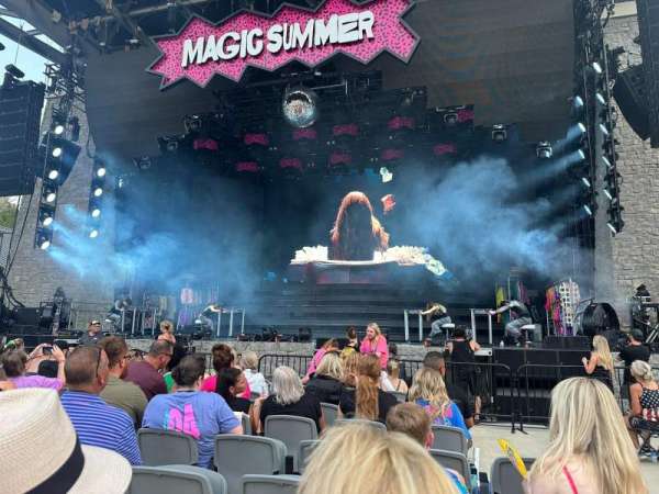 firstbank amphitheater, section: 102, row: K, seat: 3