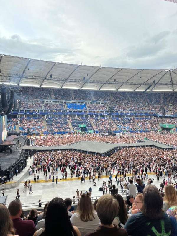 Volksparkstadion, section: 20B, row: 10, seat: 7