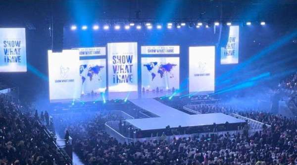 Rod Laver Arena, section: 23, row: EE, seat: 579