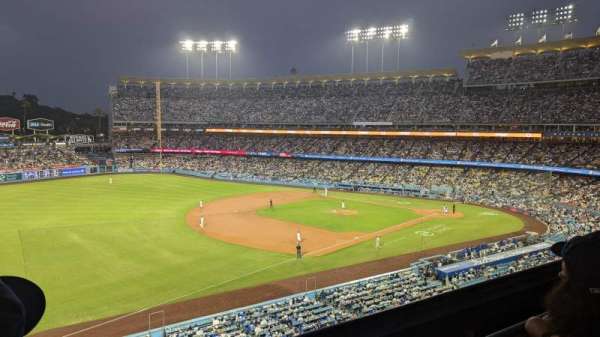 Dodger Stadium, section: 235 Club, row: B, seat: 5