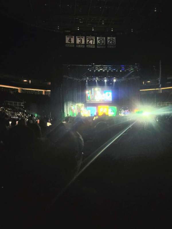 Prudential Center, section: Floor F, row: 13, seat: 10