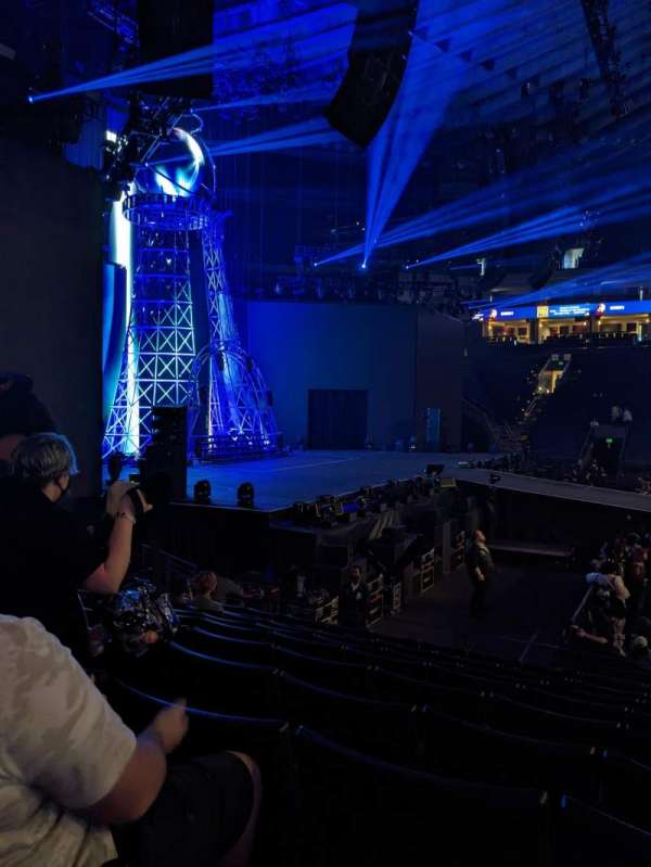 Oakland Arena, section: 116, row: 8, seat: 1
