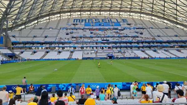 Stade Vélodrome, section: Ganay U, row: 16, seat: 11